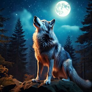 The Reason Behind Wolves Howling At The Moon