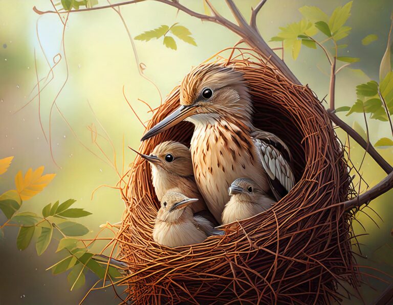 Ingenious Nest Builders: Anthoscopus Minute Birds