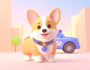 China’s Very Own Corgi Cop Hits The Streets